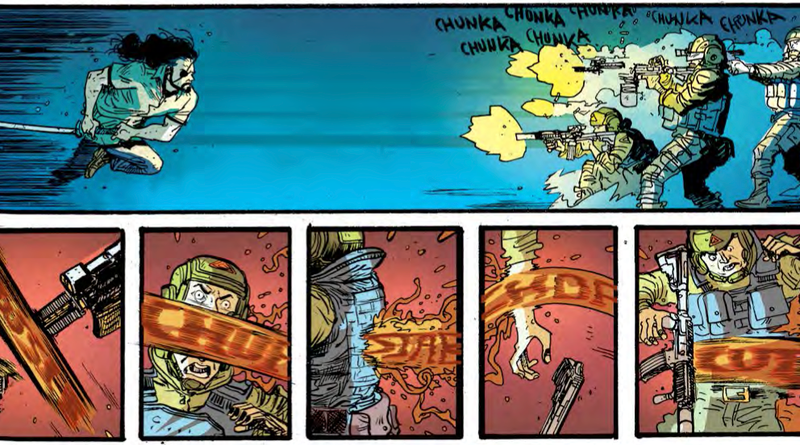 Illustration for article titled The Ghost Fleet #7 ushers in a gorgeous action-packed apocalypse